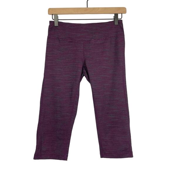 Zella | Purple Cosmic Space Dye Cropped Leggings - Picture 1 of 11